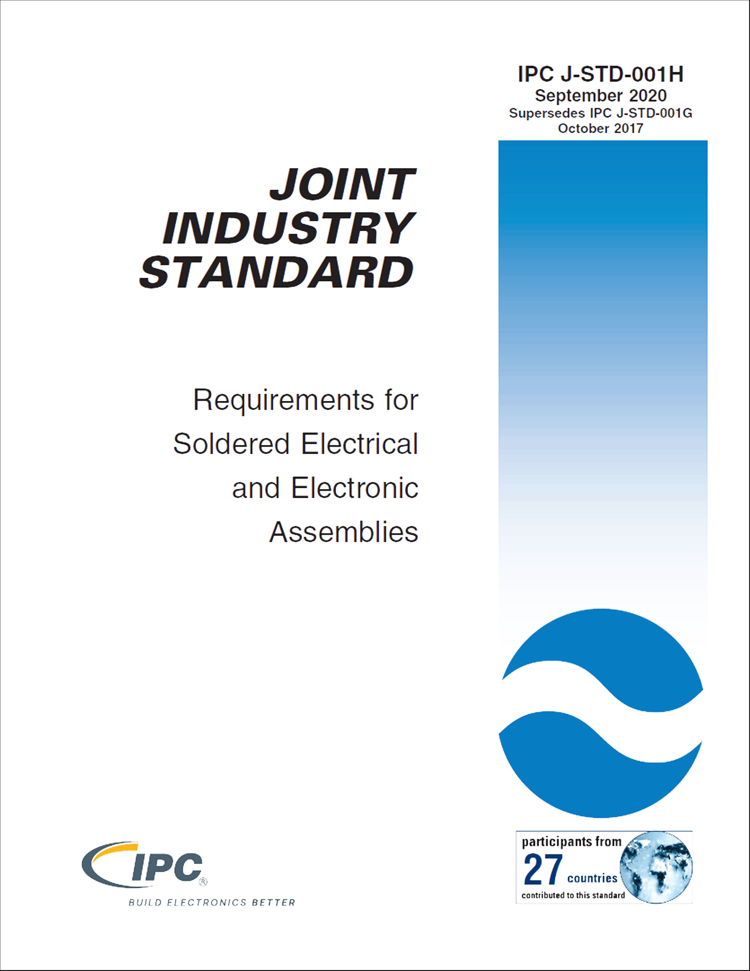IPC JSTD001H Requirements for Soldered Electrical and Electronic Assemblies