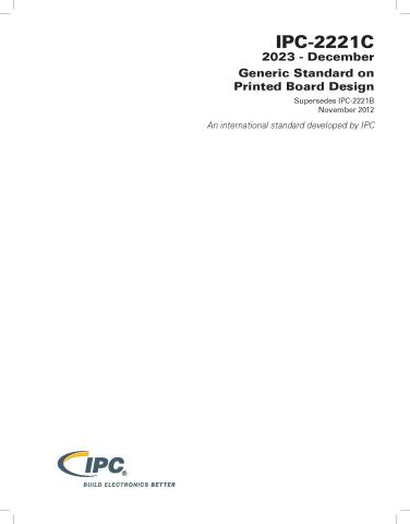 IPC-2221C Generic Standard on Printed Board Design
