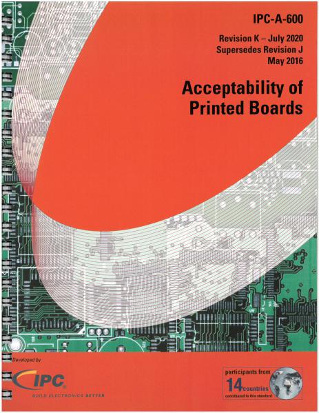 IPC-A-600K Acceptability of Printed Boards