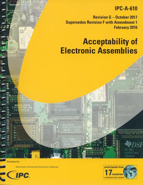 IPC-A-610G Acceptability of Electronic Assemblies