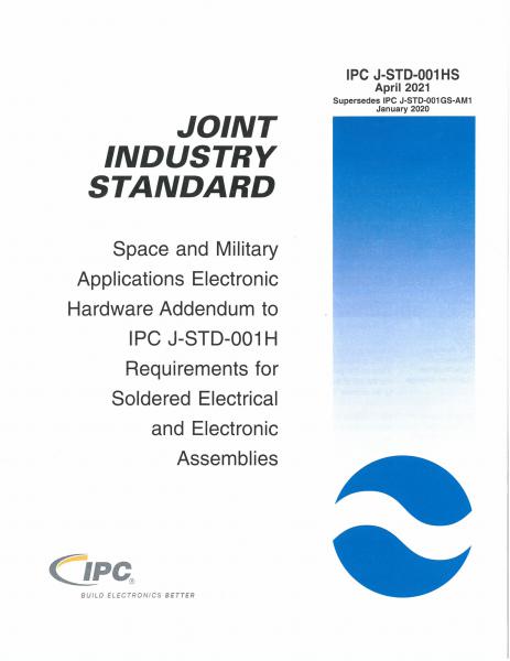 IPC J-STD-001HS Space Applications Electronic Hardware Addendum