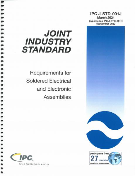 IPC J-STD-001J Requirements for Soldered Electrical and Electronic Assemblies