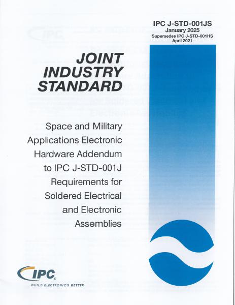 IPC J-STD-001JS Space Applications Electronic Hardware Addendum
