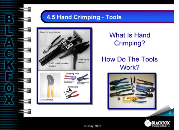 Wire Prep & Crimping Training Materials 